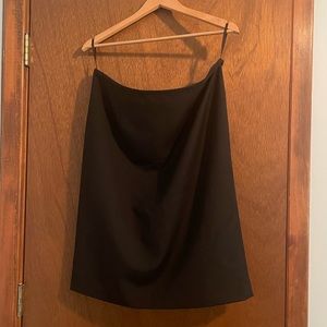 Calvin Klein Black Suit Skirt